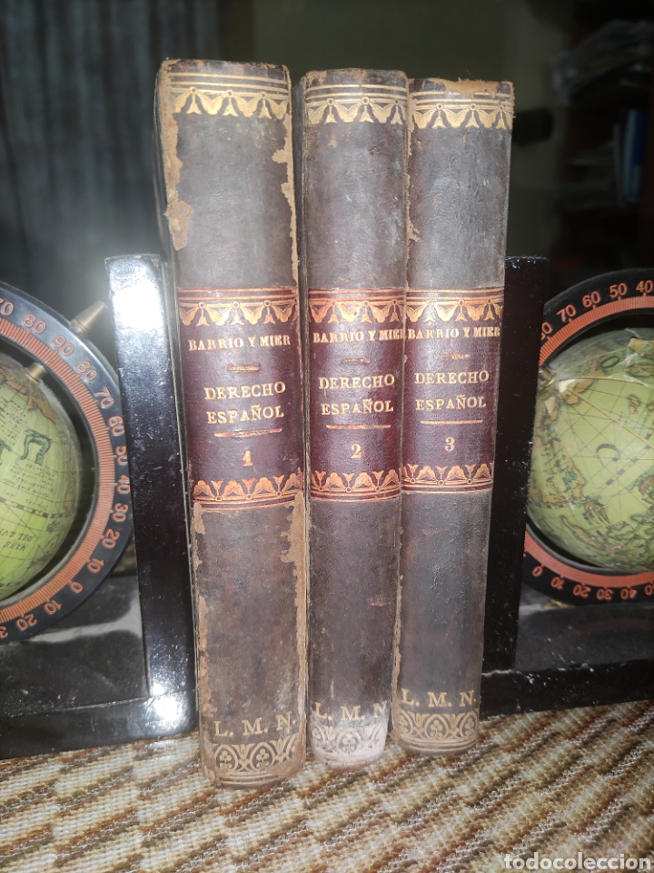 Libros antiguos: Derecho Espa&ntilde;ol......3 tomos. - Foto 1