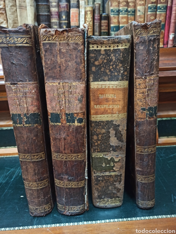 Libros antiguos: NOVISIMA RECOPILACION DE LAS LEYES DE ESPAÑA DIVIDIDA EN XII LIBROS, 1805 PIEL. - Foto 1 - 338878628