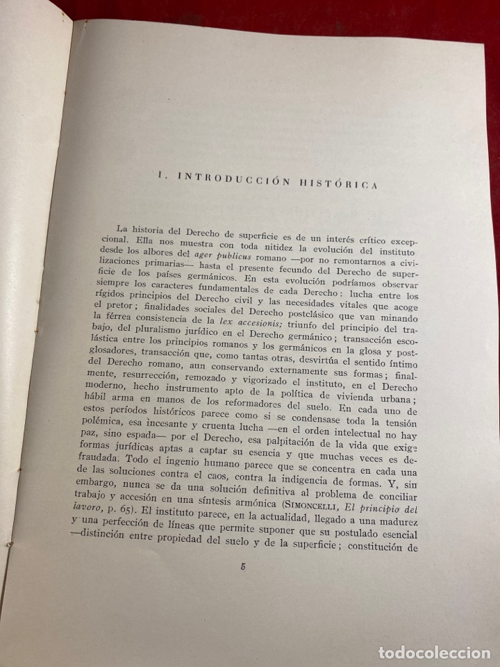 Libros antiguos: El derecho de superficie - Foto 2