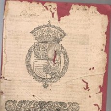 Libros antiguos: REAL CRIDA Y EDICTE SOBRE COSES CONCERNENTS .. VESPASIANO DE GONZAGA VALENCIA 1575 .... Lote 344278653