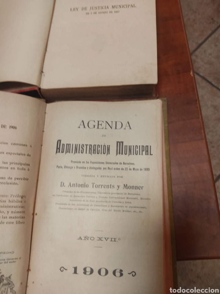 Libros antiguos: 2 Libros municipales - Foto 2