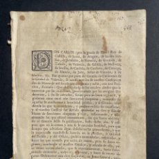 Libros antiguos: AÑO 1765 - ORDENANZAS DEL GREMIO DE CALDEREROS DE LA CIUDAD DE VALENCIA. Lote 345450423