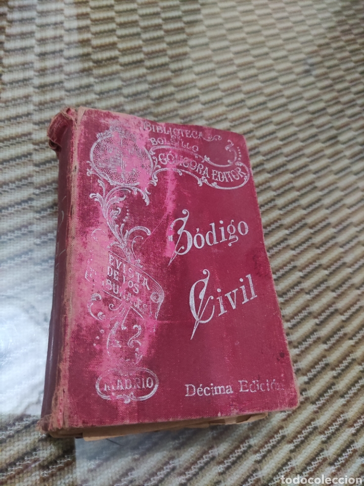 Libros antiguos: C&oacute;digo Civil- Biblioteca de Bolsillo. - Foto 1