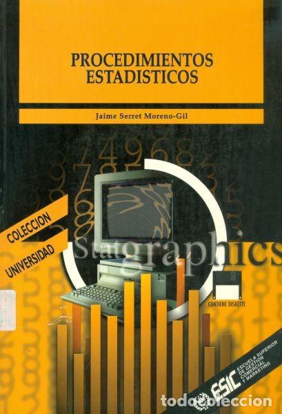 Libros antiguos: Procedimientos estad&iacute;sticos, con Statgraphics - Foto 1