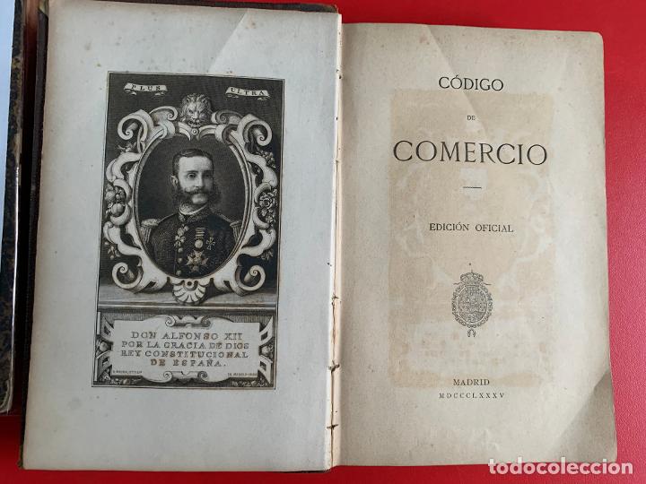 Libros antiguos: C&oacute;digo de comercio - [ESPA&Ntilde;A, LEGISLACI&Oacute;N] - Foto 1
