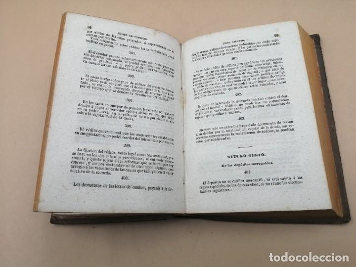 Libros antiguos: CODIGO DE COMERCIO EDICION OFICIAL A&Ntilde;O 1841 - Foto 6