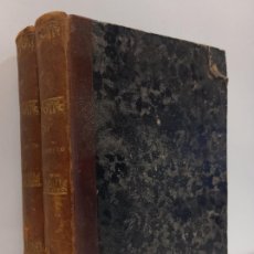 Libros antiguos: PROCEDIMIENTOS JUDICIALES S/ NUEVA LEY DE ENJUICIAMIENTO CIVIL - JOSÉ DE VICENTE. TOMOS I-II. 1856.