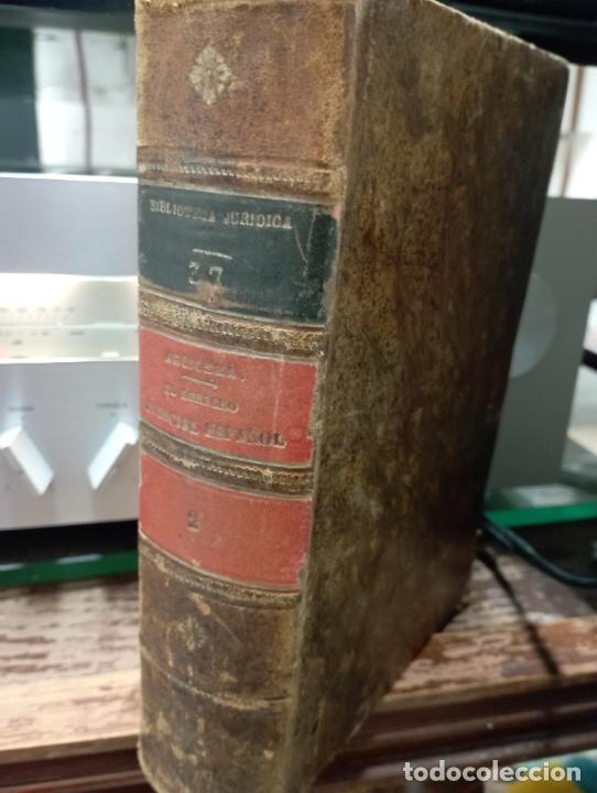 Antiquarische B&uuml;cher: El Derecho judicial espa&ntilde;ol. tomo II - AGUILERA DE PAZ, Enrique y RIVES MARTI, Francisco de P