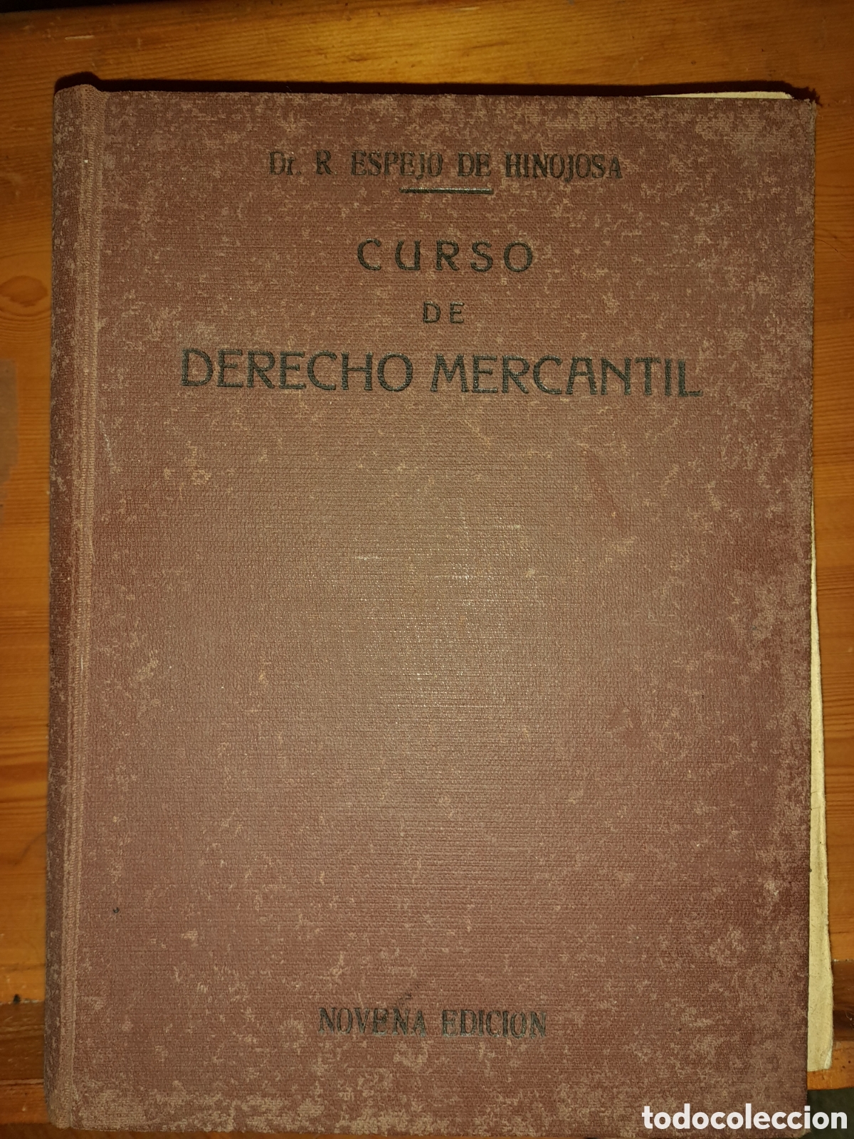 curso mercantil dr. espejo - Comprar Libros antiguos de derecho, economía y comercio en todocoleccion - 375197199