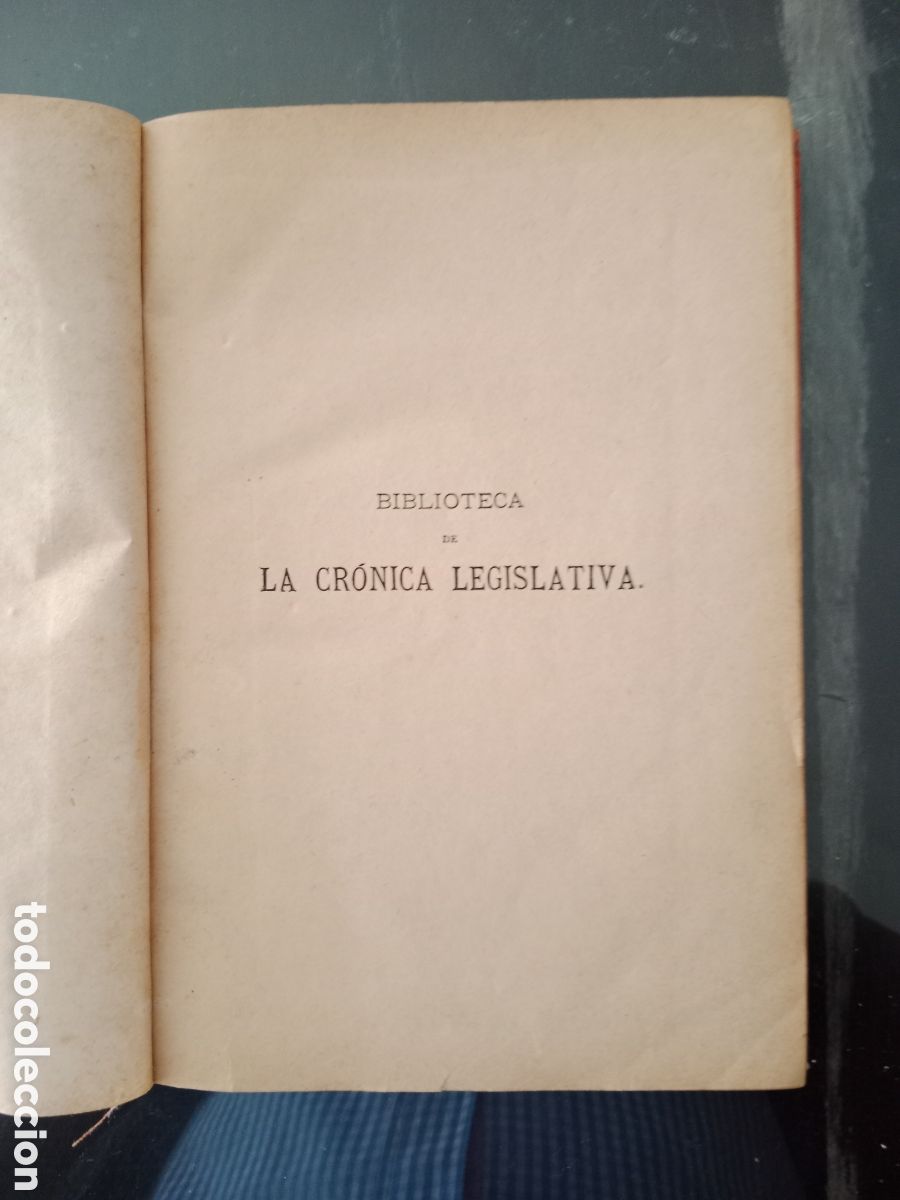 Libros antiguos: Compendio de la Ley Hipotecaria - Foto 2