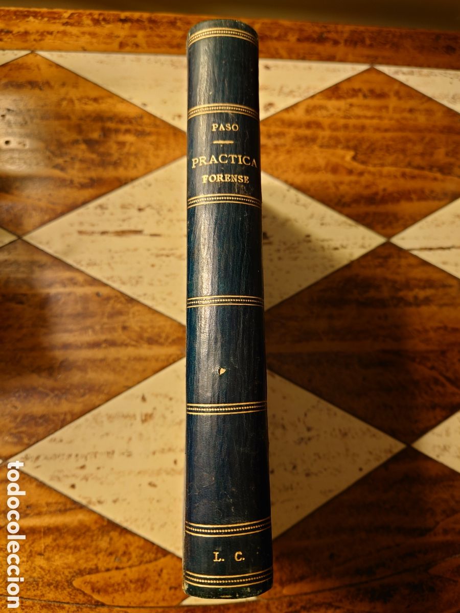 Libros antiguos: Practica Forense.Nicolas de Paso - Foto 1