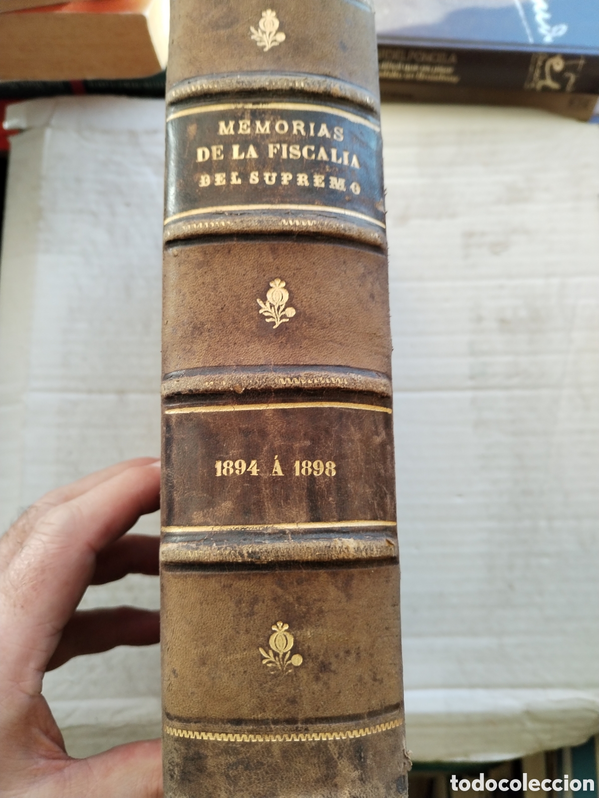 Livros antigos: MEMORIA DE LA FISCALIA DEL SUPREMO 1894-1898