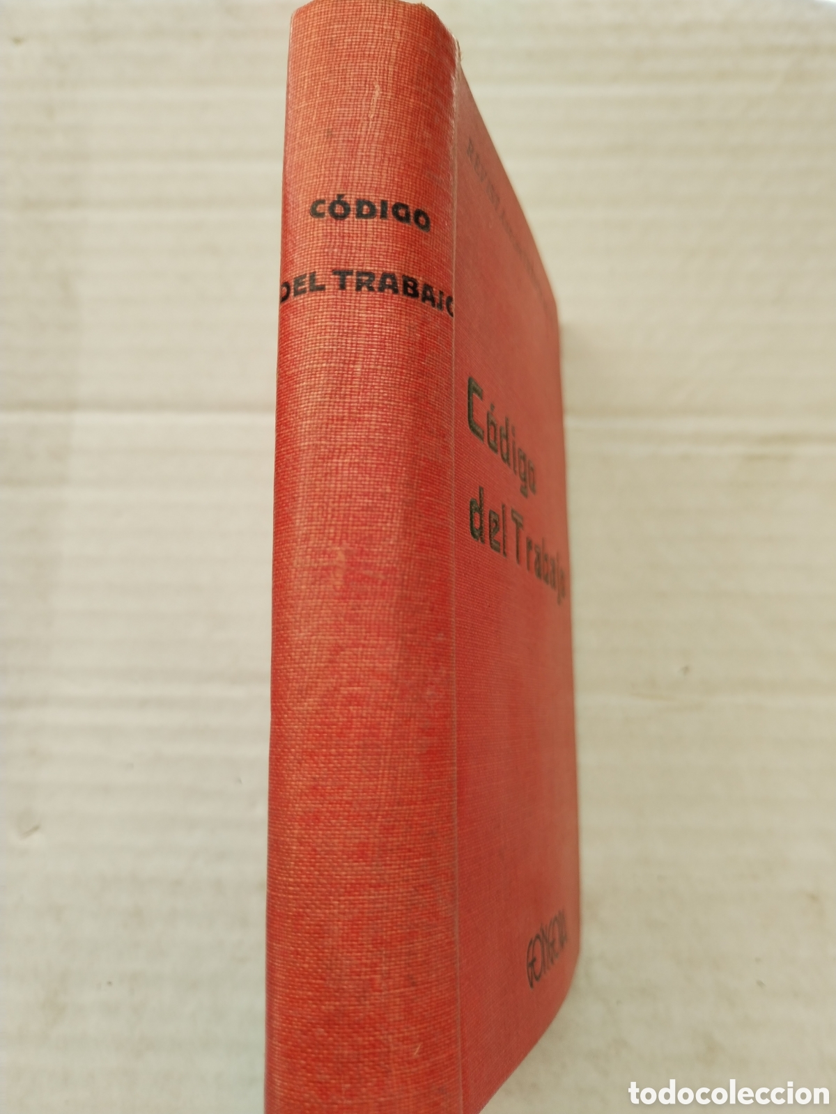 Libros antiguos: C&Oacute;DIGO DEL TRABAJO 1892 - Foto 6