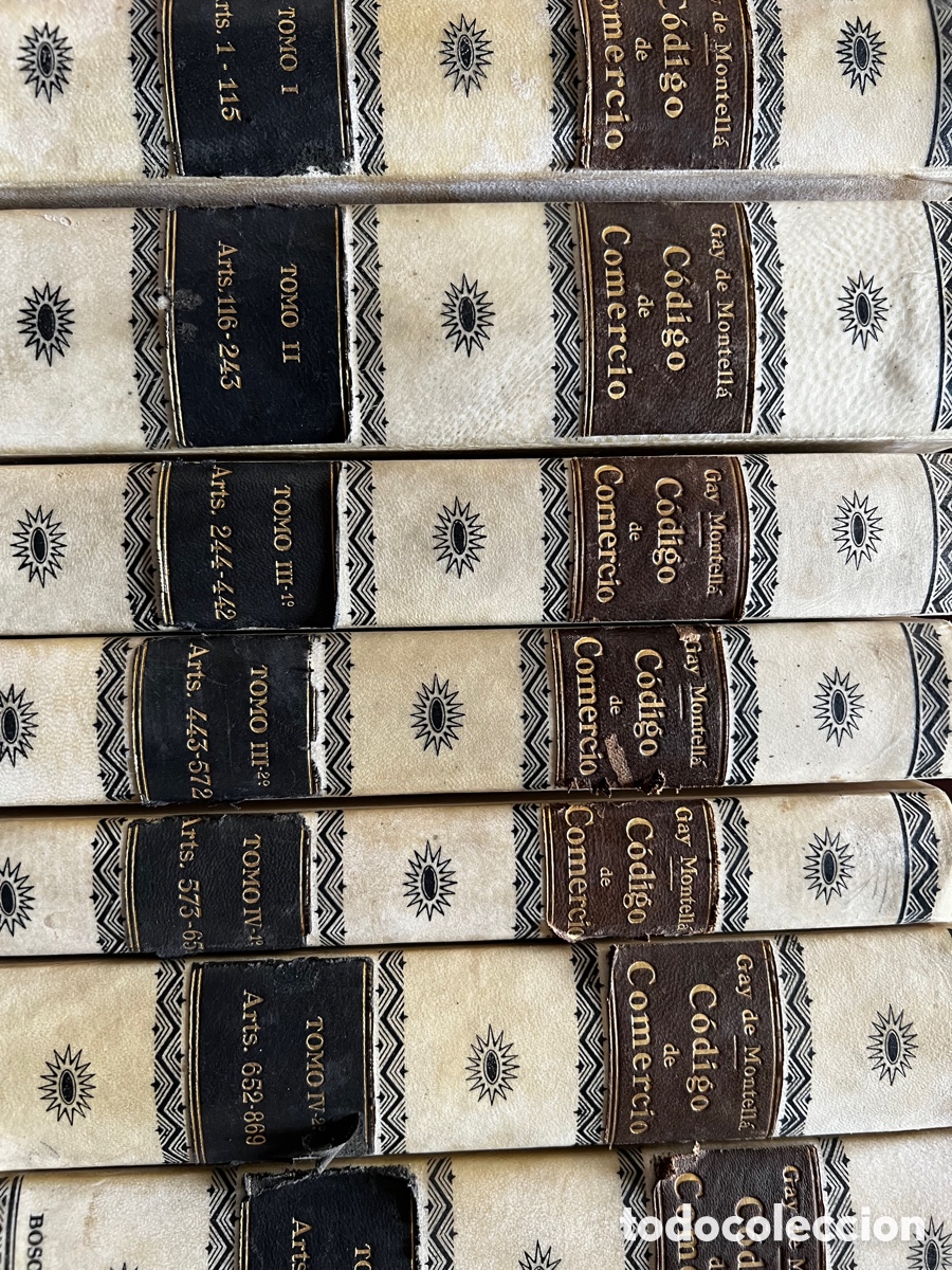 Libros antiguos: C&Oacute;DIGO DE COMERCIO GAY DE MONTELL&Aacute; - Foto 2