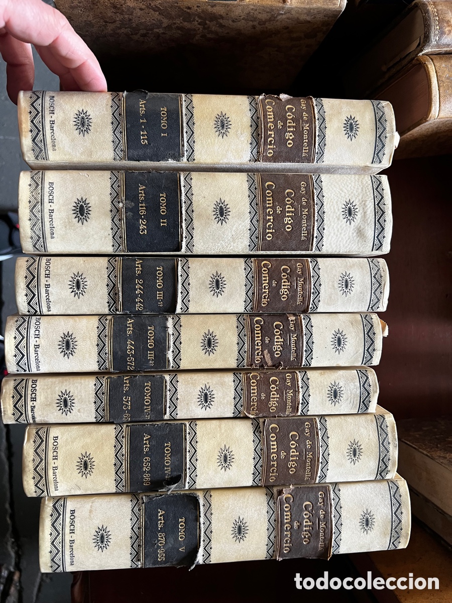 Libros antiguos: C&Oacute;DIGO DE COMERCIO GAY DE MONTELL&Aacute; - Foto 1