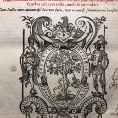 Libros antiguos: FOLIO. PERGAMINO. FELIPE II. 1588. LUIS DE MOLINA. DE HISPANORUM PRIMOGENIORUM ORIGINE.. Lote 403315669