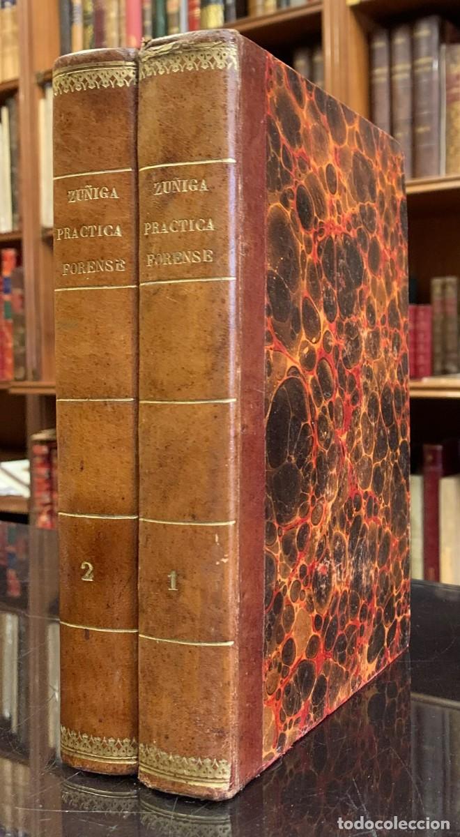 Libros antiguos: Elementos de Practica Forense. M. Ortiz de Zu&ntilde;iga - Foto 1