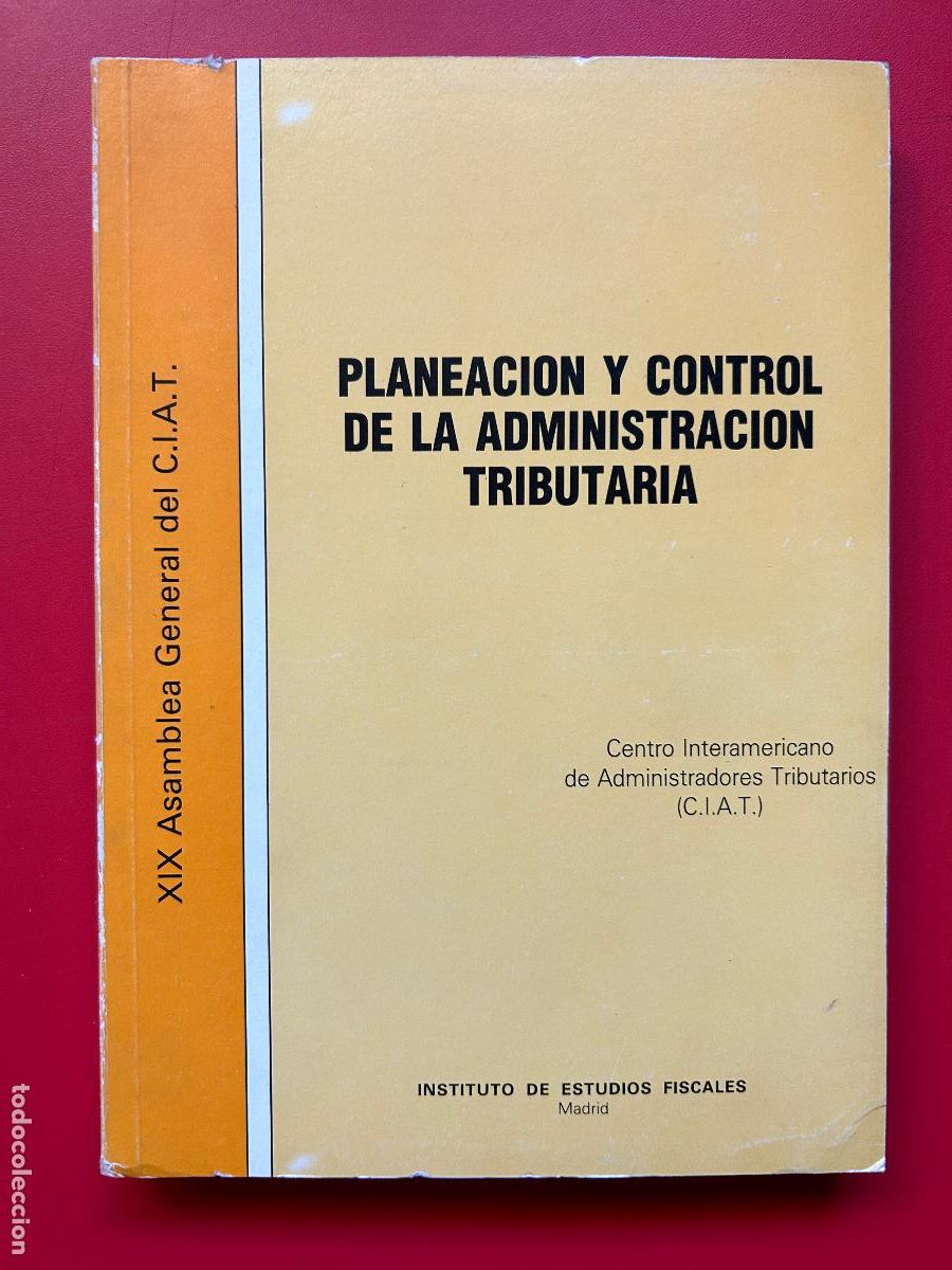 Libros antiguos: Planeacion y control de la administracion tributaria