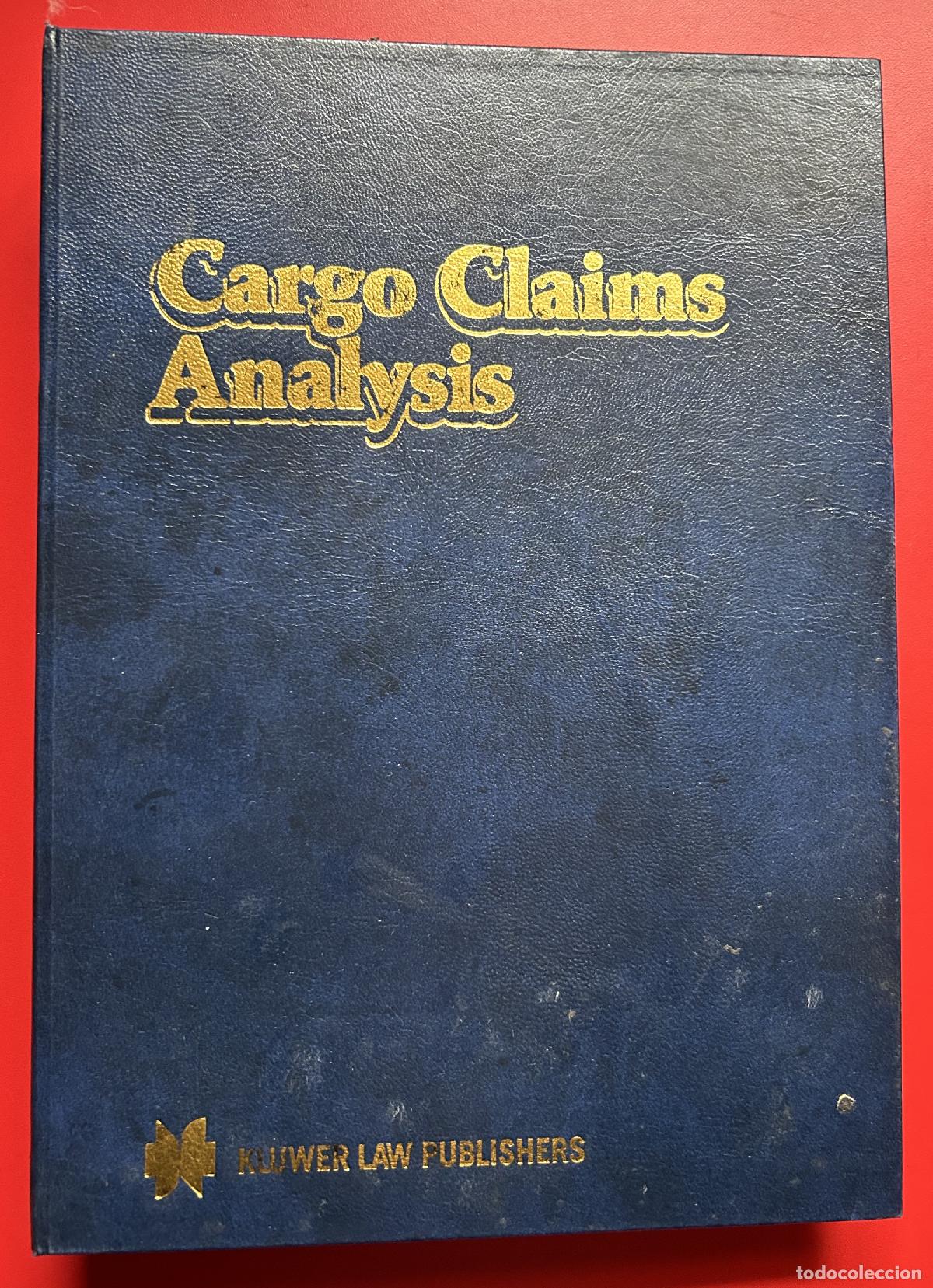 Libros antiguos: Cargo clains analysis 1986-1988 - Foto 1