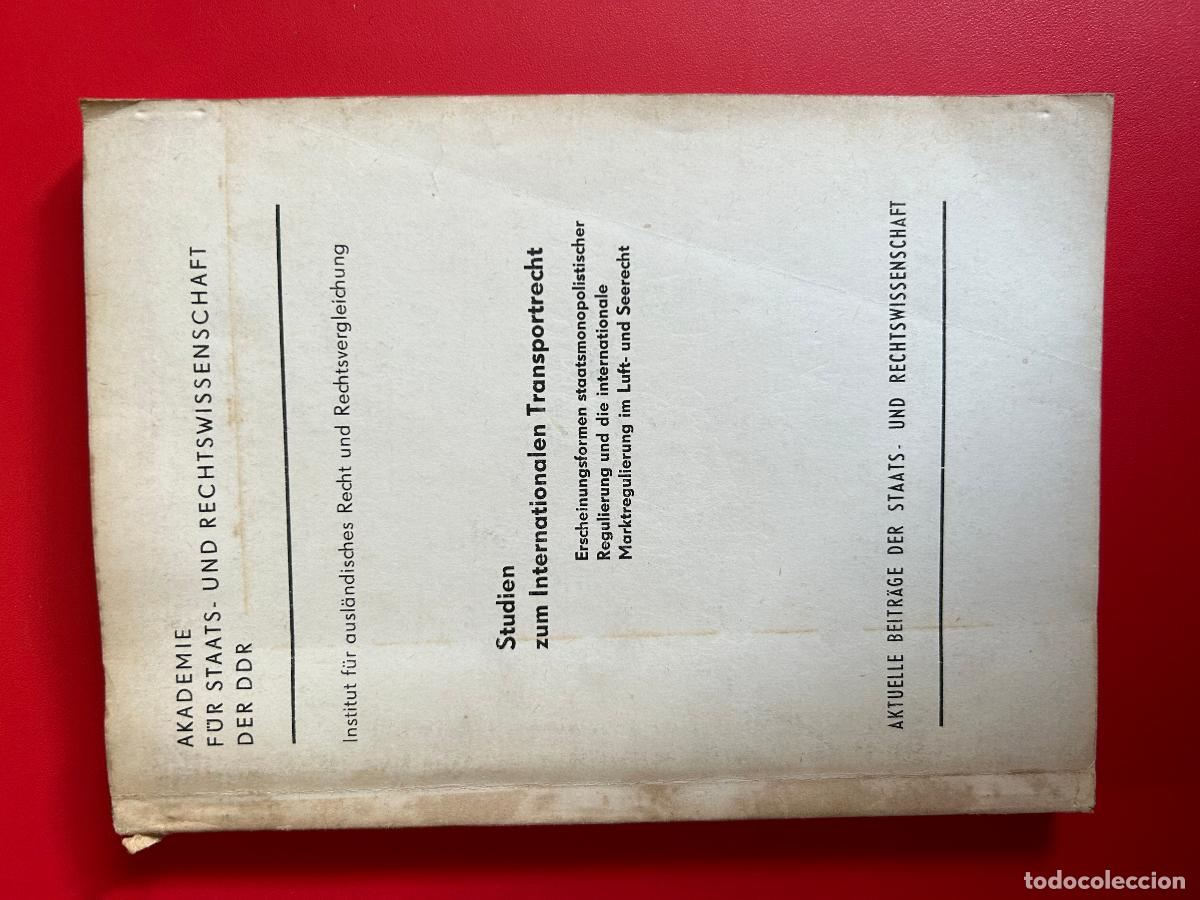 Libri antichi: Studien zum internationalen transportrecht