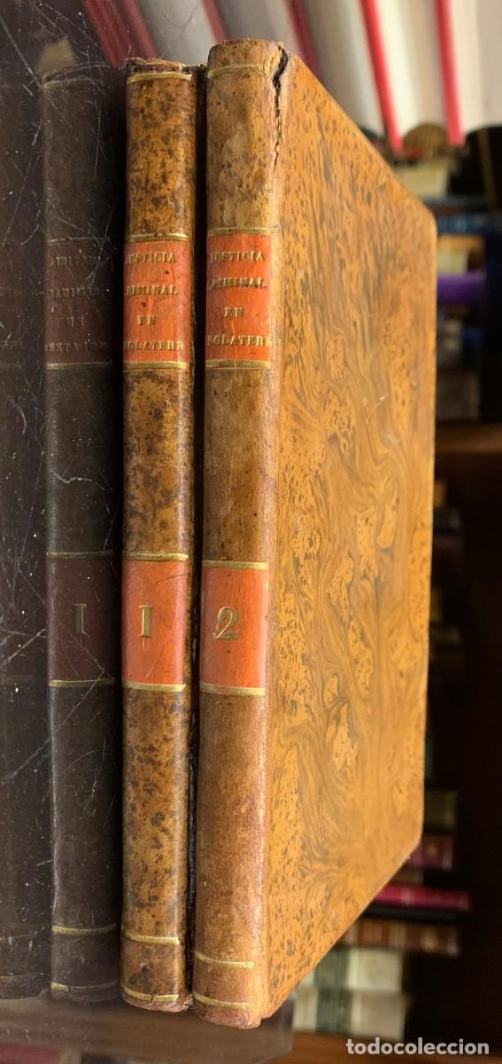 Libros antiguos: De la Administraci&oacute;n de la Justicia Criminal en Inglaterra y del Espiritu de su Gobierno - Cottu