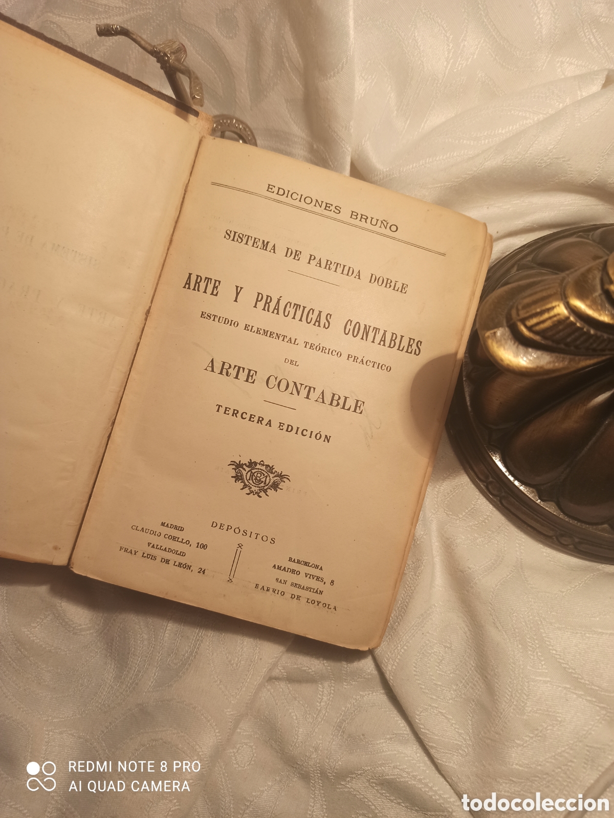 Libros antiguos: LIBRO ARTE Y PR&Aacute;CTICAS CONTABLES,1932 - Foto 4