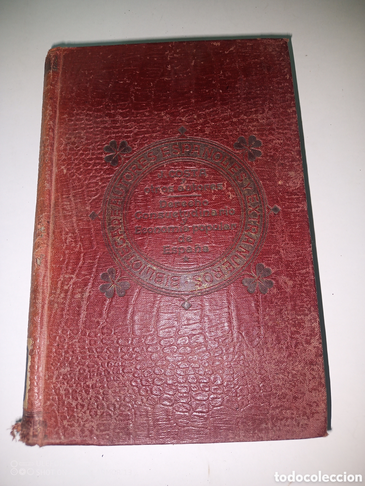 Libros antiguos: Libro de Derecho, 1902 - Foto 3
