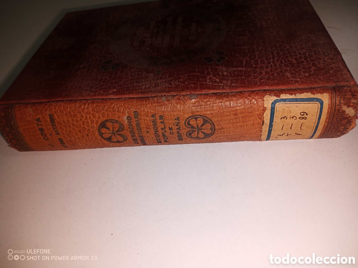 Libros antiguos: Libro de Derecho, 1902 - Foto 4