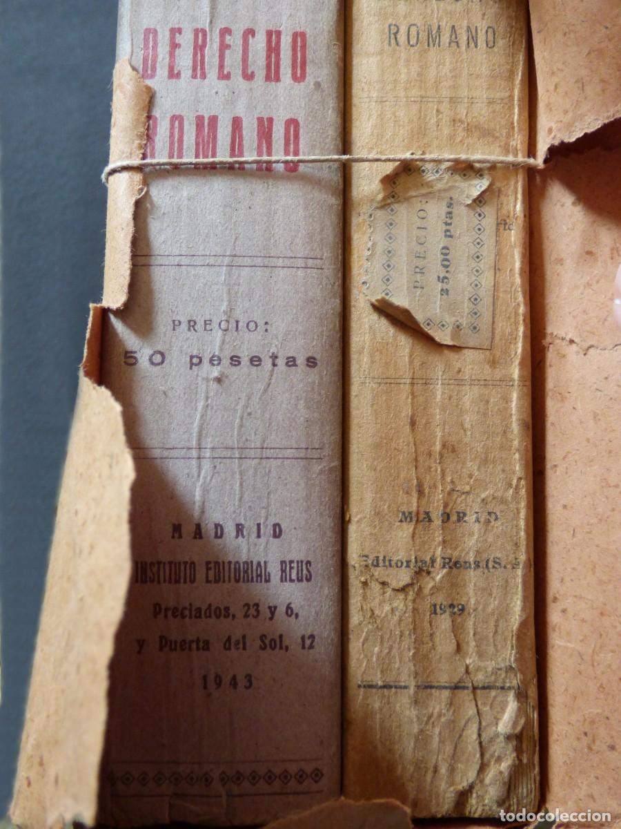 Antiquarische B&uuml;cher: DERECHO ROMANO, BIBLIOTECA JUR&Iacute;DICA DE V. ARANGIO 1943 Y DE BONFANTE 1929