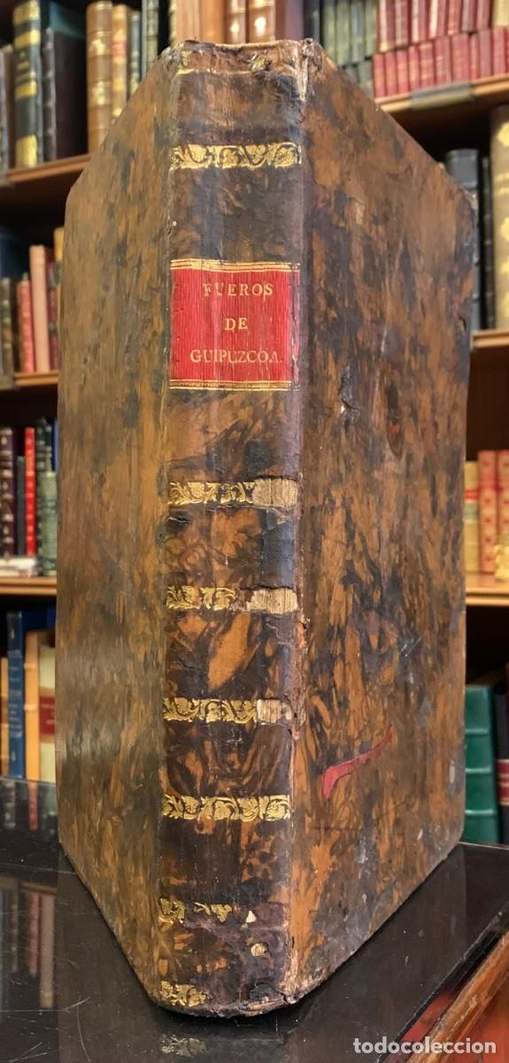 Livros antigos: Nueva Recopilaci&oacute;n de los Fueros, Privilegios...Guipuzcoa