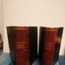 Libros antiguos: TOMO I, II Y III. DERECHO PROCESAL CIVIL, PENAL, CANÓNICO Y ADMINISTRATIVO. LOPEZ ROMERO... 1885/6