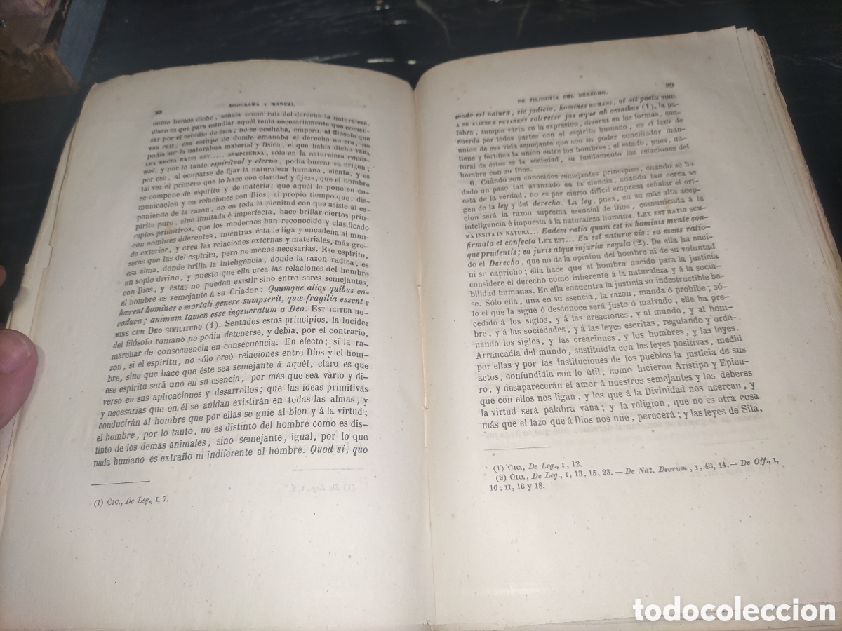 Libros antiguos: Filosof&iacute;a del Derecho. - Foto 2
