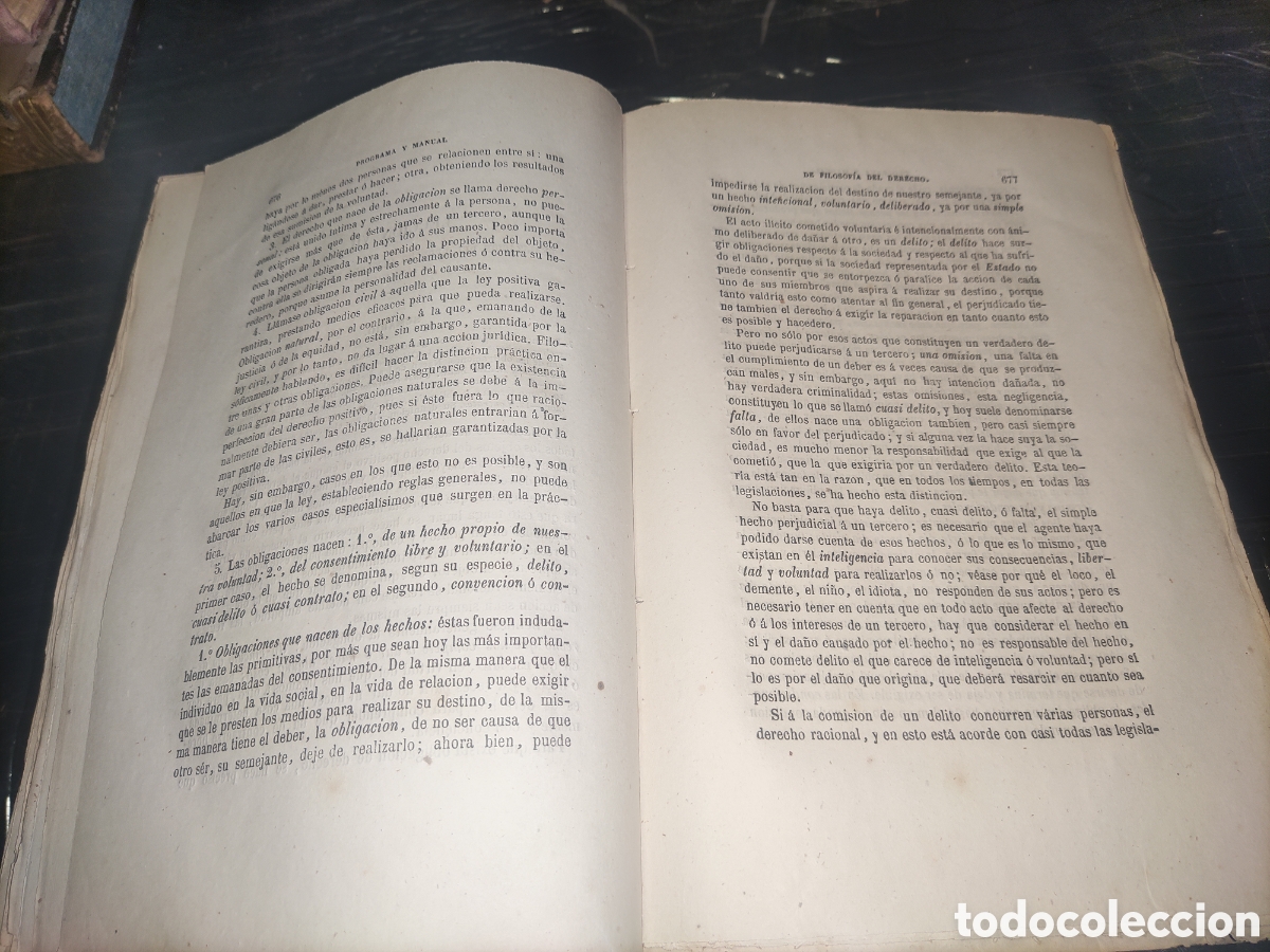 Libros antiguos: Filosof&iacute;a del Derecho. - Foto 6