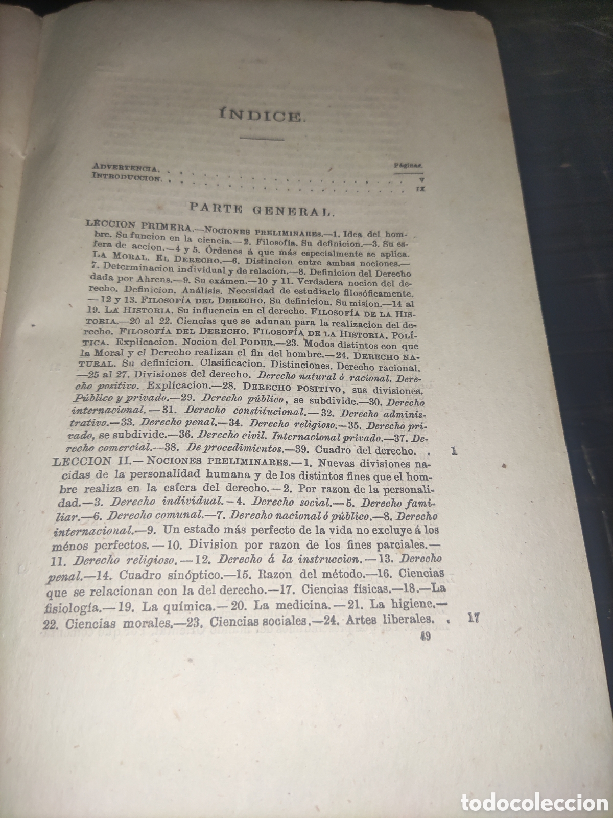 Libros antiguos: Filosof&iacute;a del Derecho. - Foto 7