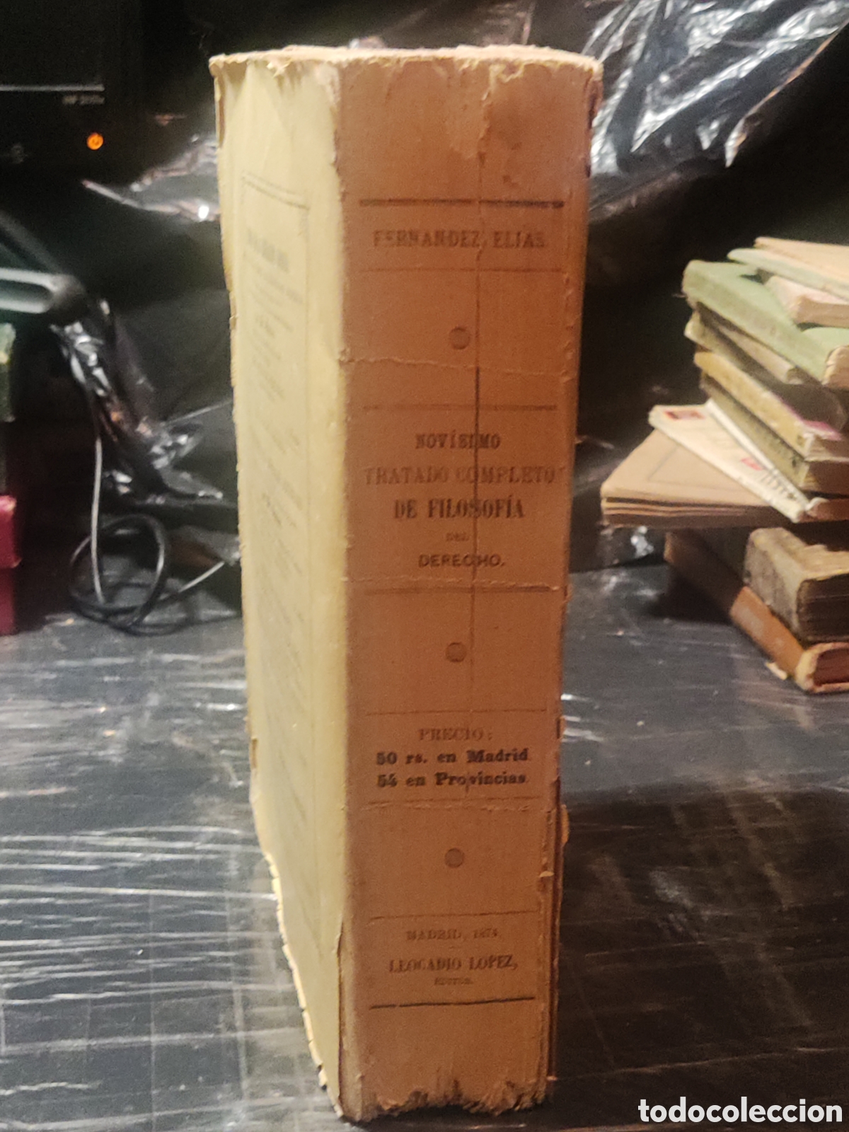 Libros antiguos: Filosof&iacute;a del Derecho. - Foto 16