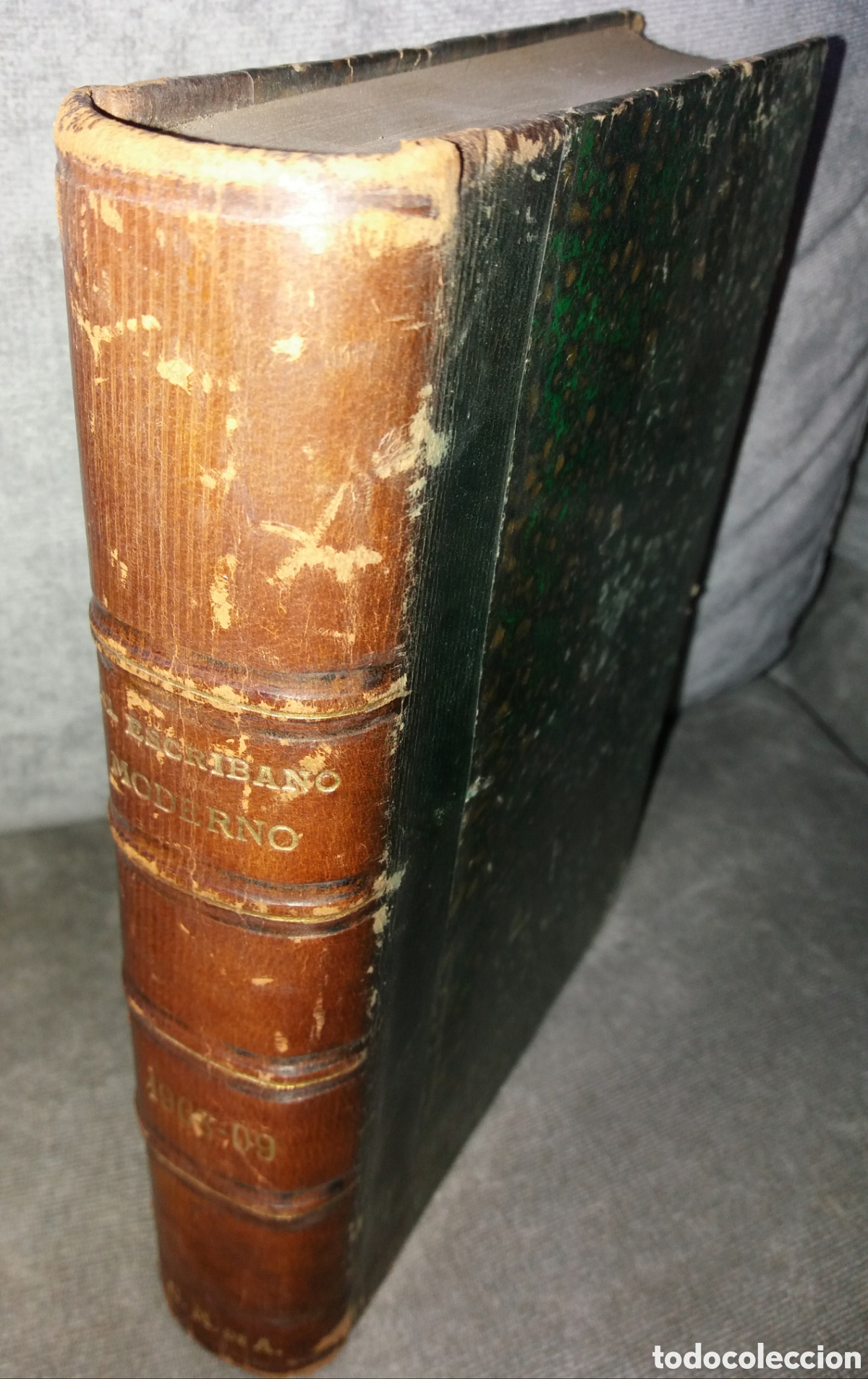 Libros antiguos: COLECCION REVISTA EL ESCRIBANO MODERNO No. 1 a 24 URUGUAY 1908 a 1909