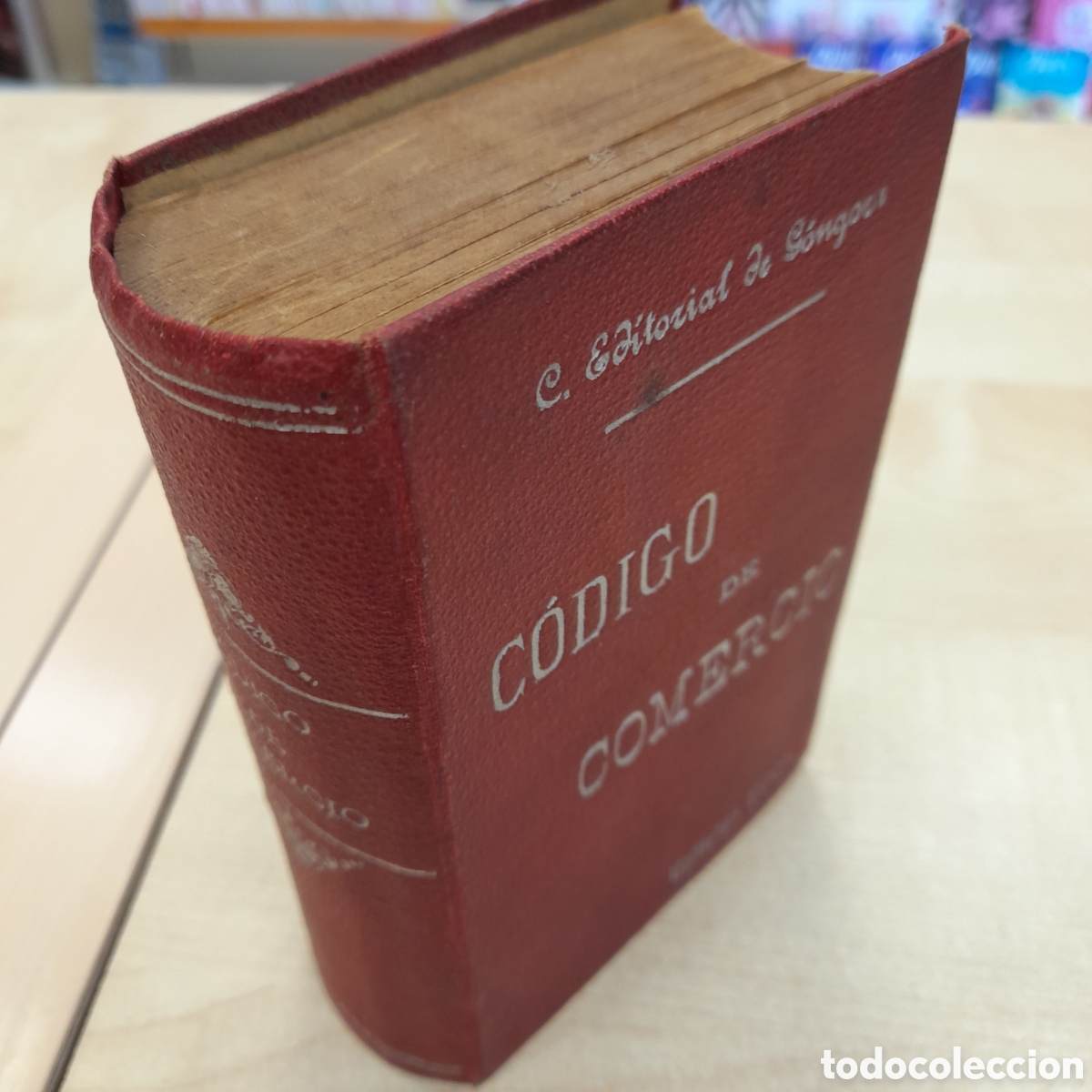 Libros antiguos: C&oacute;digo de comercio. Editorial de G&oacute;ndora - Foto 2