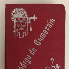 Libros antiguos: CÓDIGO DE COMERCIO POR DON JOSÉ VILA SERRA. 1910. 020823