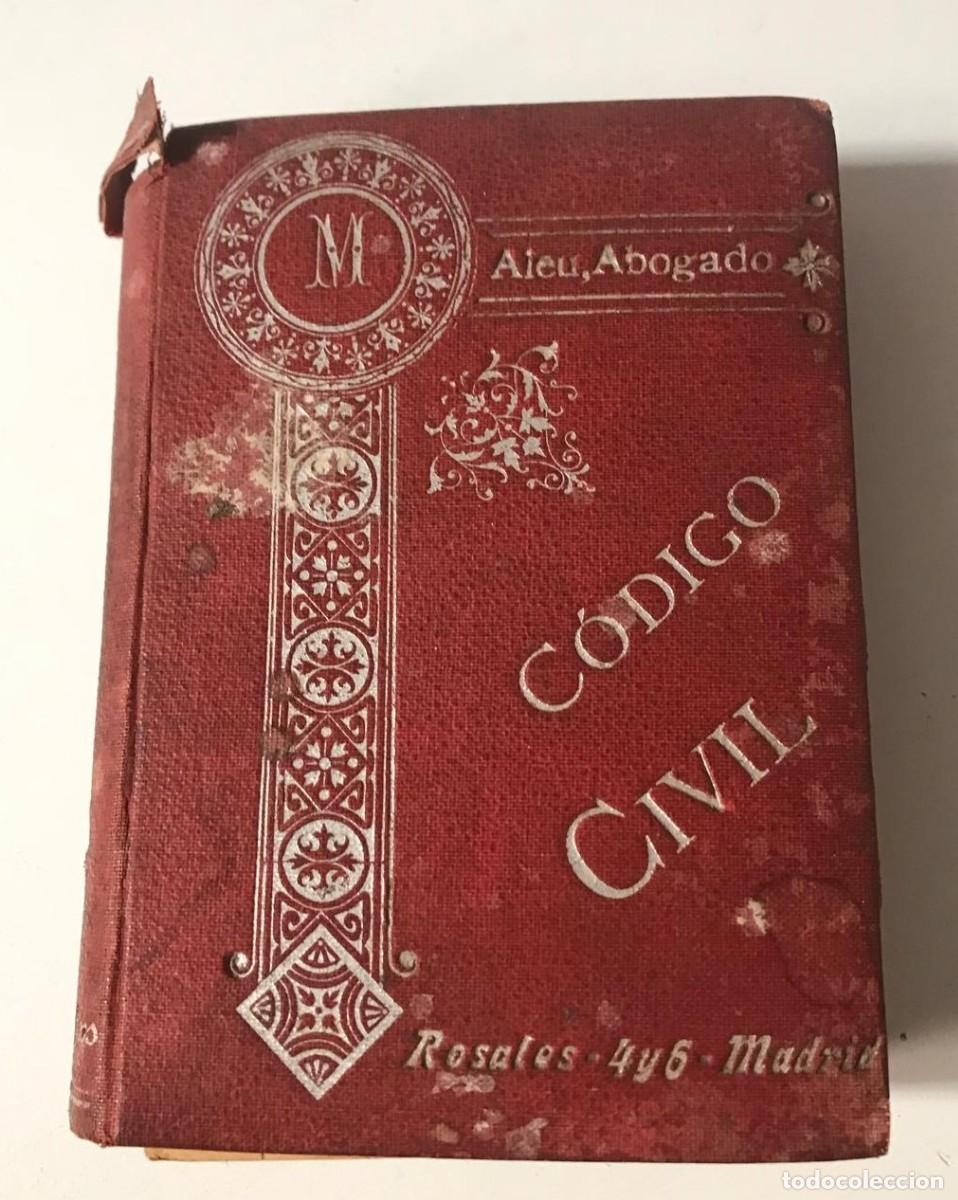 Libros antiguos: C&Oacute;DIGO CIVIL DE 1904 - Foto 1
