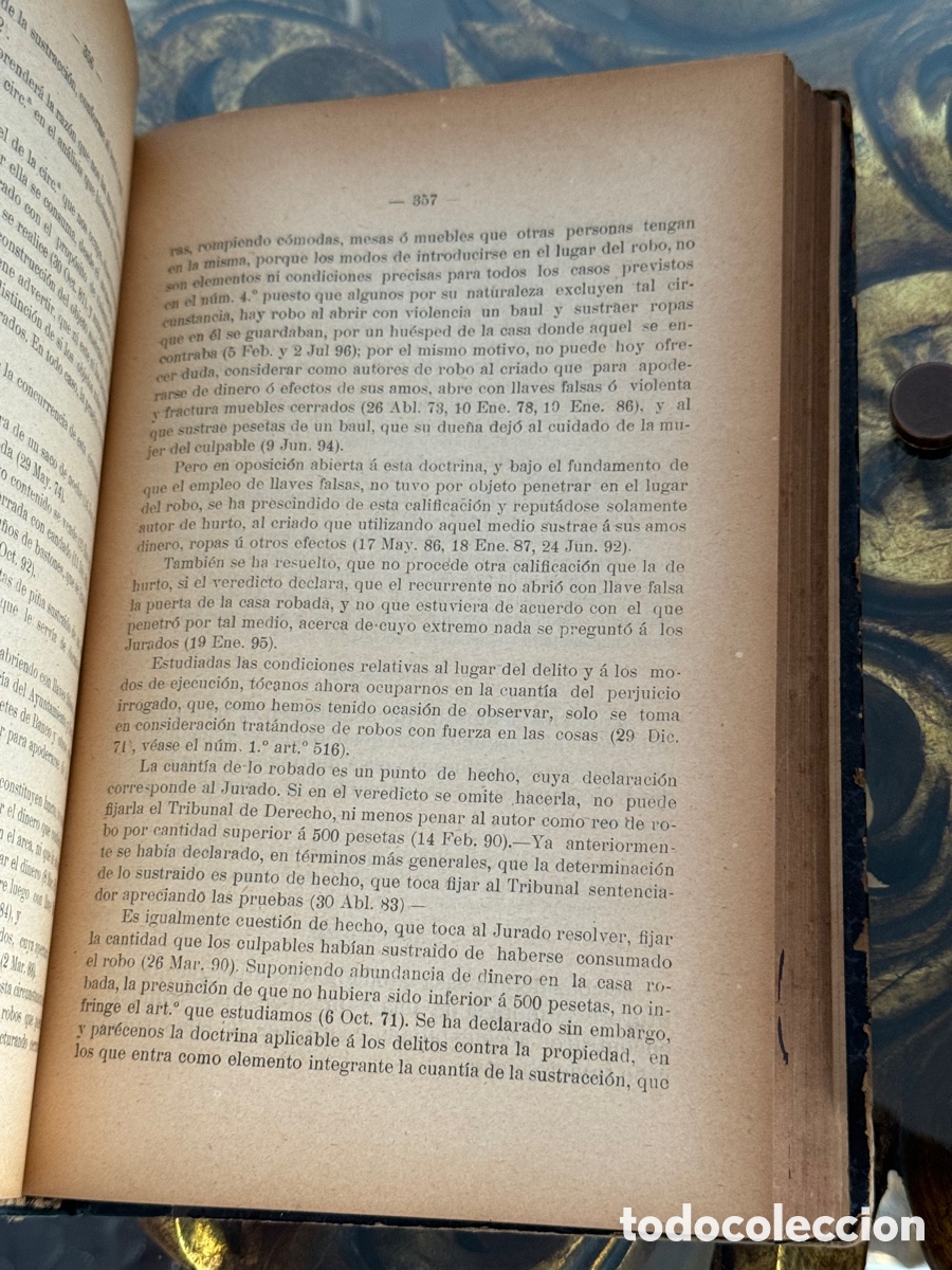 Libros antiguos: C&oacute;digo penal de 1870 2 tomos - Foto 4