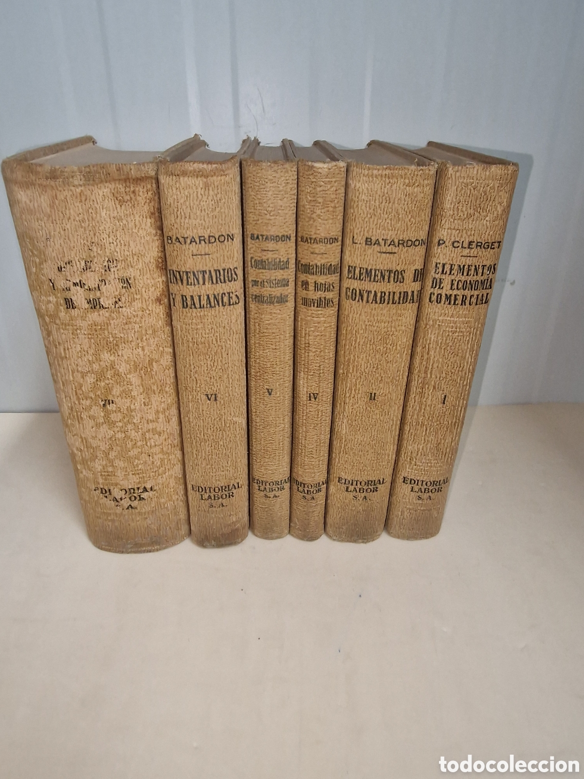 Libros antiguos: Biblioteca del contable - Foto 1