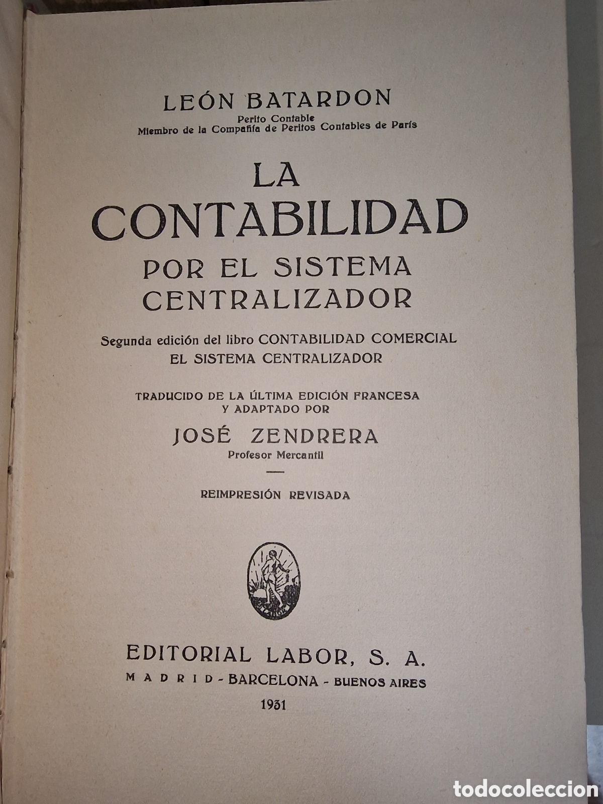 Libros antiguos: Biblioteca del contable - Foto 4