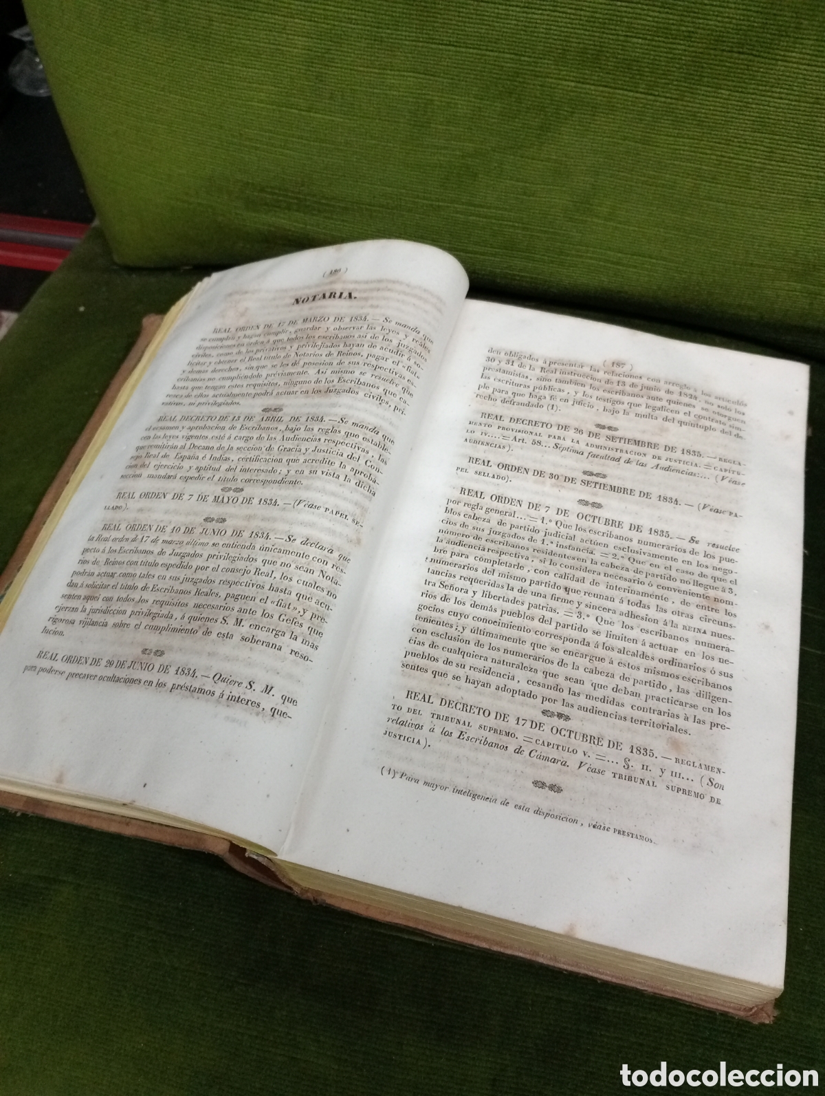 Libros antiguos: Libro de las leyes 1841 - Foto 12