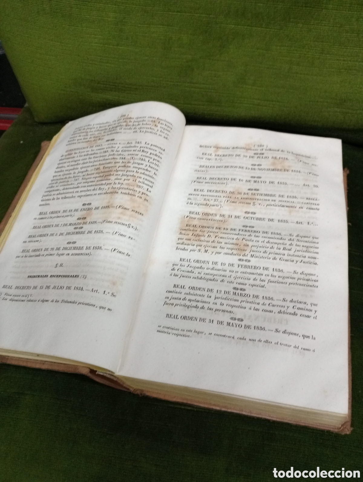 Libros antiguos: Libro de las leyes 1841 - Foto 13