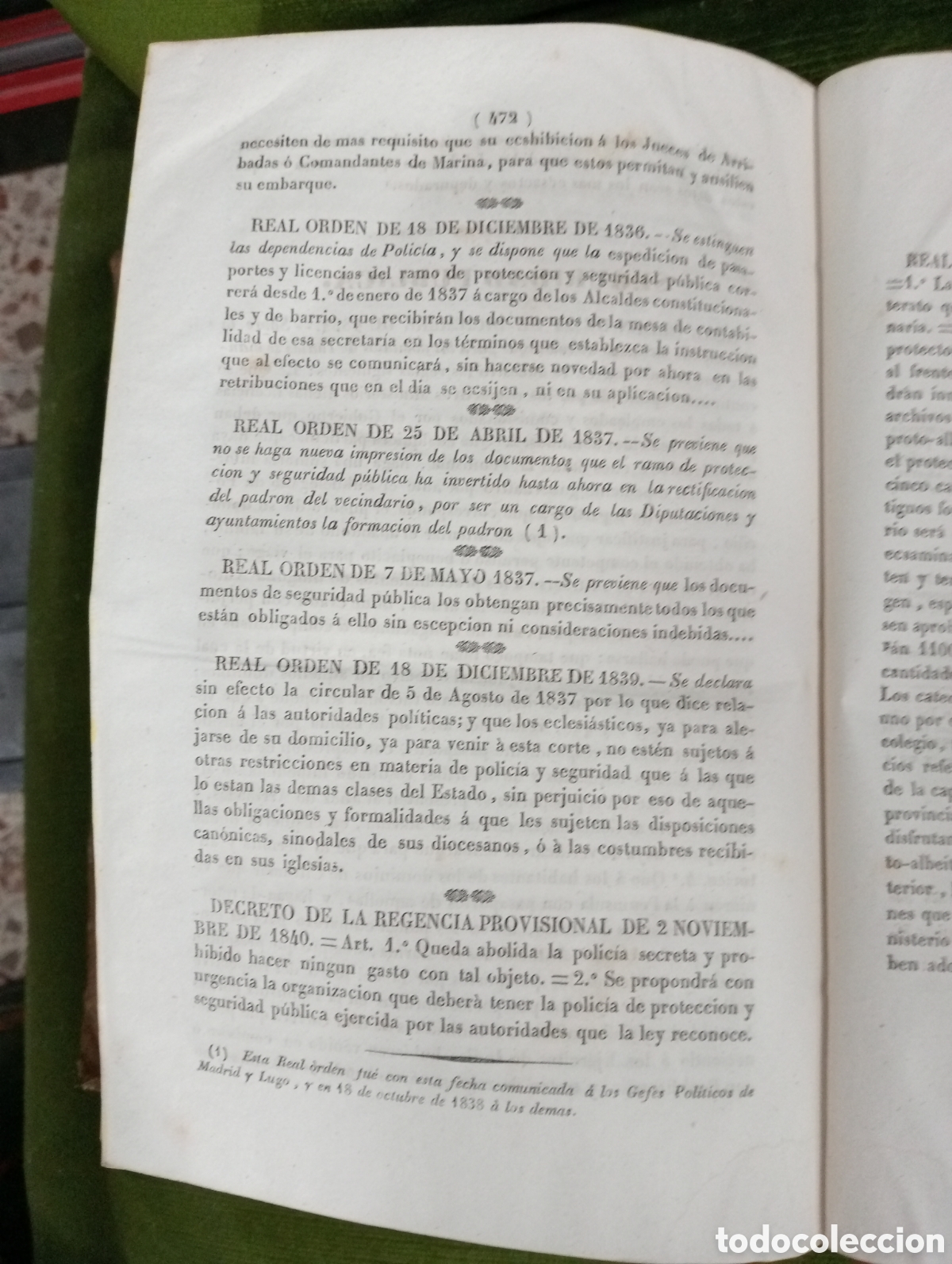 Libros antiguos: Libro de las leyes 1841 - Foto 21