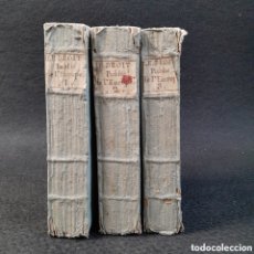 Libros antiguos: L-6835. LE DROIT PUBLIC DE L'EUROPE. DE MABLY. TOMOS I, II Y III. BAILLY, 1776