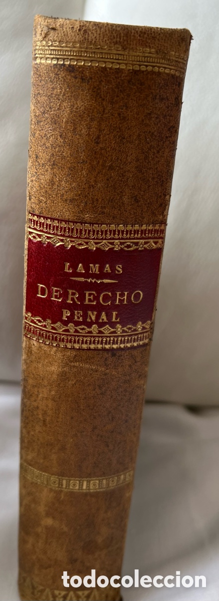 Libros antiguos: Libro de Derecho Penal 1878 - Foto 1