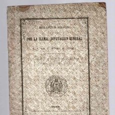 Libros antiguos: REGLAMENTO PARA ADMINISTRACION Y GOBIERNO DEL COLEGIO ADJUNTO AL INSTITUTO VIZCAINO. BILBAO 1854