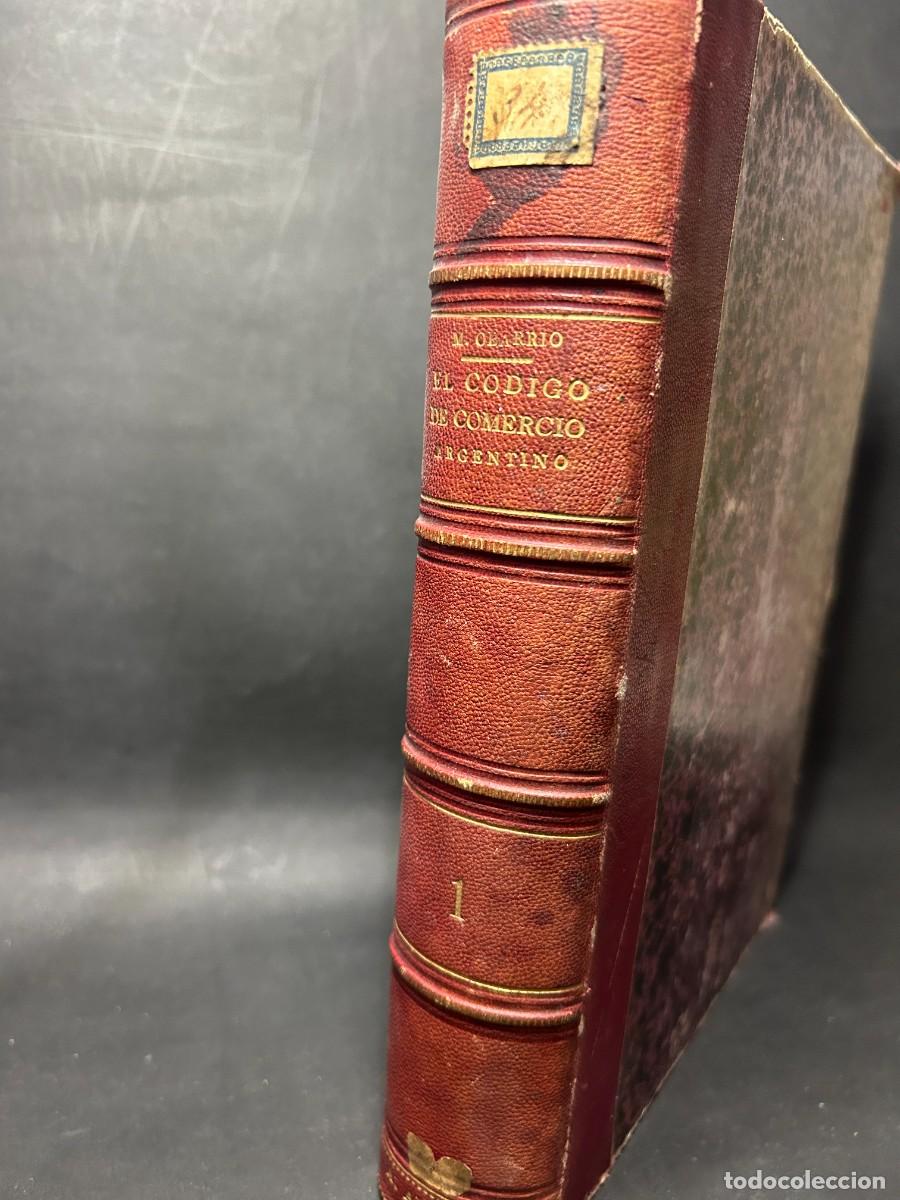 Libros antiguos: MANUEL OBARRIO - EL C&Oacute;DIGO DE COMERCIO ARGENTINO - 1877 - Foto 3