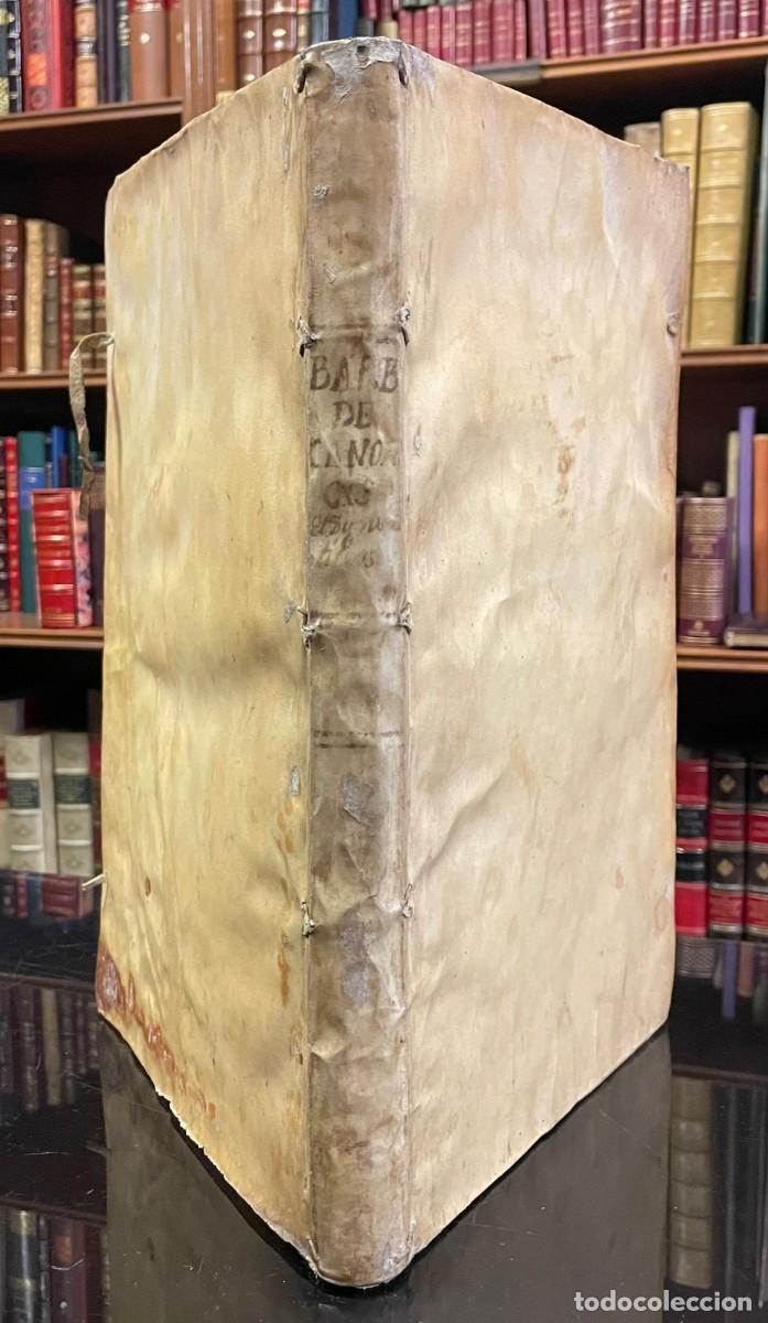Libri antichi: Agustin de Barbosa . Tractatus de Canonicis et Dignitatibus